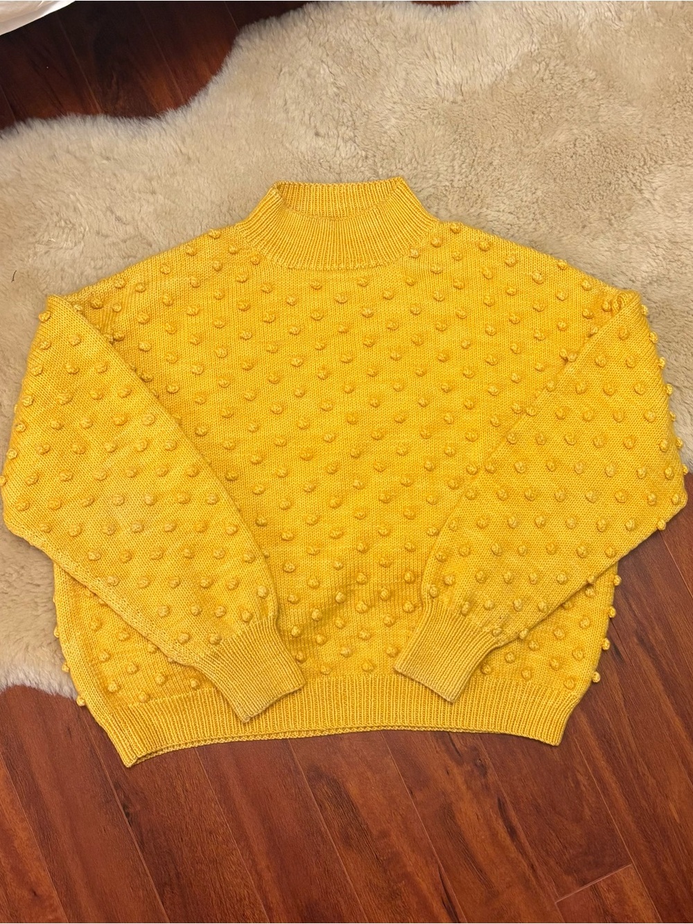 Misha and Puff popcorn sweater